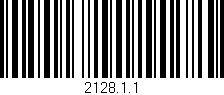 Código de barras (EAN, GTIN, SKU, ISBN): '2128.1.1'