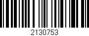 Código de barras (EAN, GTIN, SKU, ISBN): '2130753'