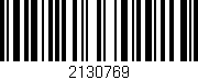 Código de barras (EAN, GTIN, SKU, ISBN): '2130769'