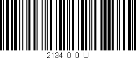 Código de barras (EAN, GTIN, SKU, ISBN): '2134_0_0_U'