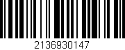 Código de barras (EAN, GTIN, SKU, ISBN): '2136930147'