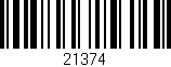 Código de barras (EAN, GTIN, SKU, ISBN): '21374'