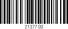 Código de barras (EAN, GTIN, SKU, ISBN): '21377.00'