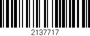 Código de barras (EAN, GTIN, SKU, ISBN): '2137717'