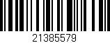 Código de barras (EAN, GTIN, SKU, ISBN): '21385579'