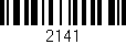 Código de barras (EAN, GTIN, SKU, ISBN): '2141'