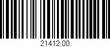Código de barras (EAN, GTIN, SKU, ISBN): '21412.00'