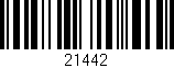 Código de barras (EAN, GTIN, SKU, ISBN): '21442'
