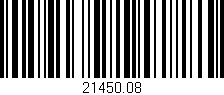 Código de barras (EAN, GTIN, SKU, ISBN): '21450.08'