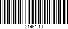 Código de barras (EAN, GTIN, SKU, ISBN): '21461.10'