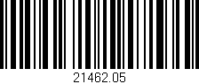 Código de barras (EAN, GTIN, SKU, ISBN): '21462.05'