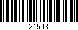 Código de barras (EAN, GTIN, SKU, ISBN): '21503'