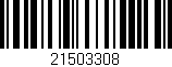 Código de barras (EAN, GTIN, SKU, ISBN): '21503308'