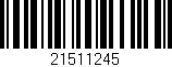 Código de barras (EAN, GTIN, SKU, ISBN): '21511245'