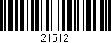 Código de barras (EAN, GTIN, SKU, ISBN): '21512'