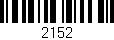 Código de barras (EAN, GTIN, SKU, ISBN): '2152'