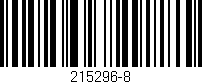 Código de barras (EAN, GTIN, SKU, ISBN): '215296-8'