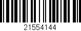 Código de barras (EAN, GTIN, SKU, ISBN): '21554144'
