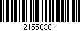Código de barras (EAN, GTIN, SKU, ISBN): '21558301'
