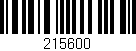 Código de barras (EAN, GTIN, SKU, ISBN): '215600'