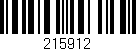 Código de barras (EAN, GTIN, SKU, ISBN): '215912'