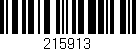 Código de barras (EAN, GTIN, SKU, ISBN): '215913'