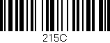 Código de barras (EAN, GTIN, SKU, ISBN): '215C'