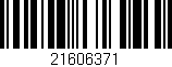 Código de barras (EAN, GTIN, SKU, ISBN): '21606371'