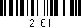 Código de barras (EAN, GTIN, SKU, ISBN): '2161'
