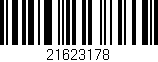 Código de barras (EAN, GTIN, SKU, ISBN): '21623178'