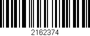 Código de barras (EAN, GTIN, SKU, ISBN): '2162374'