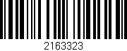 Código de barras (EAN, GTIN, SKU, ISBN): '2163323'