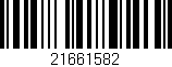 Código de barras (EAN, GTIN, SKU, ISBN): '21661582'
