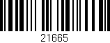 Código de barras (EAN, GTIN, SKU, ISBN): '21665'