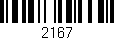 Código de barras (EAN, GTIN, SKU, ISBN): '2167'