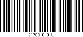 Código de barras (EAN, GTIN, SKU, ISBN): '21708_0_0_U'