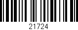 Código de barras (EAN, GTIN, SKU, ISBN): '21724'