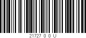 Código de barras (EAN, GTIN, SKU, ISBN): '21727_0_0_U'