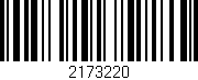 Código de barras (EAN, GTIN, SKU, ISBN): '2173220'