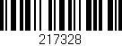 Código de barras (EAN, GTIN, SKU, ISBN): '217328'