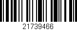 Código de barras (EAN, GTIN, SKU, ISBN): '21739466'