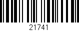 Código de barras (EAN, GTIN, SKU, ISBN): '21741'
