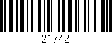 Código de barras (EAN, GTIN, SKU, ISBN): '21742'