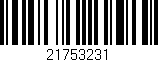 Código de barras (EAN, GTIN, SKU, ISBN): '21753231'