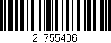 Código de barras (EAN, GTIN, SKU, ISBN): '21755406'