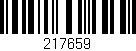 Código de barras (EAN, GTIN, SKU, ISBN): '217659'