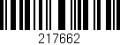 Código de barras (EAN, GTIN, SKU, ISBN): '217662'