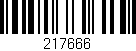 Código de barras (EAN, GTIN, SKU, ISBN): '217666'