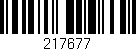 Código de barras (EAN, GTIN, SKU, ISBN): '217677'