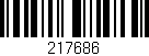 Código de barras (EAN, GTIN, SKU, ISBN): '217686'